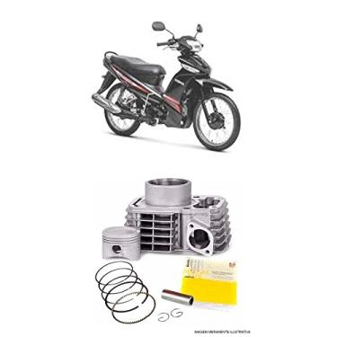 Imagem de Kit Motor Cilindro Metal Leve K-9808 Yamaha Crypton 2010-