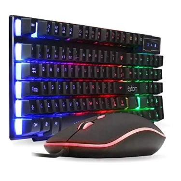 Imagem de Teclado E Mouse Gamer Exbom Rgb Bkg-550