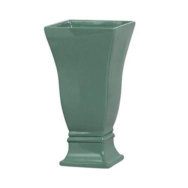 Imagem de Vaso Quadrado M 3 Ceramicas Pegorin Verde Médio