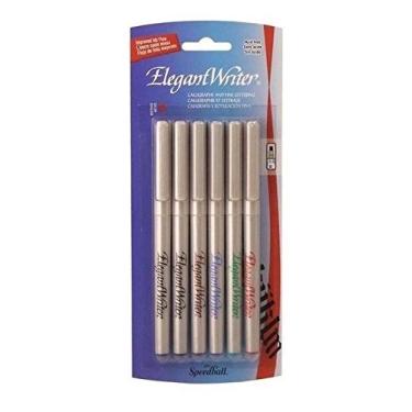 Imagem de Kit Caligrafia Speedball Elegant Writer 3.0mm 06 Canetas