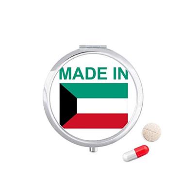 Imagem de Estojo de comprimidos feito no Kuwait Country, caixa de armazenamento de remédios