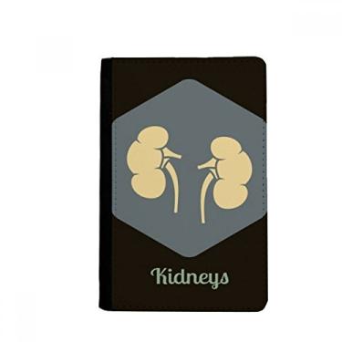 Imagem de Porta-passaporte renal Notecase Burse para órgãos internos da Body Organs