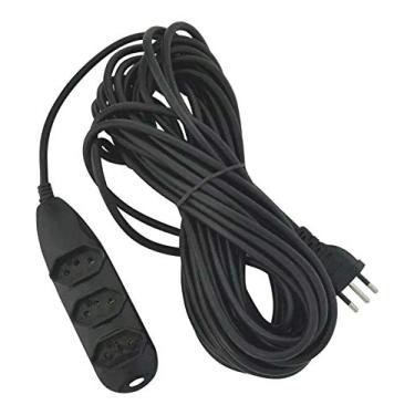 Imagem de Extensão Cabo Extensor Pp 10 Metros 3 Tomadas