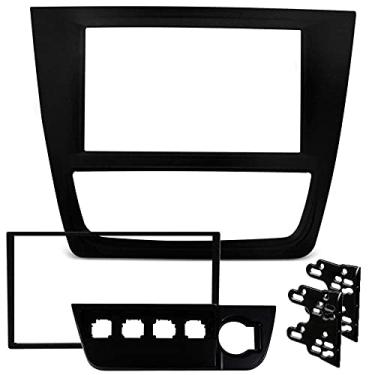 Imagem de Moldura Painel 2 Din Dvd Gol Saveiro Voyage G6 2012 à 2016 Expex Preto