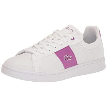 Imagem de Lacoste Tênis feminino Carnaby, Branco/Puro, 5