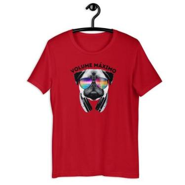 Imagem de Camiseta Tshirt Masculina - Dog Volume Máximo - Amazing