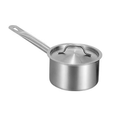 Imagem de Bothyi Caçarola com Tampa Panela de Indução, Sopa Macarrão Espaguete com Tampa, Panela de aço Inoxidável Panela de Leite para Restaurante Cozinha, 1,9L
