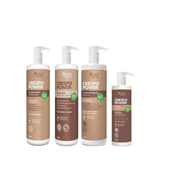 Imagem de Apse Crespo Power Shampoo 1 L e Condicionador 1 L e Creme de Pentear 1 L e Gelatina