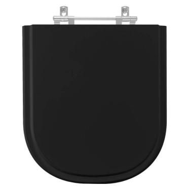 Imagem de Assento Sanitário Life Preto para vaso Celite