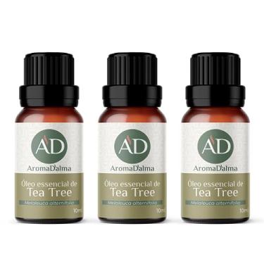 Imagem de Kit Purificação: 3 Óleos Essenciais de Melaleuca 100% Puros - Estimule a Vitalidade, Equilíbrio e Bem-Estar com a Energia Revigorante da Natureza Ideal Para Difusor, Aromaterapia e Cuidados Com o Corpo I Aroma D’alma.