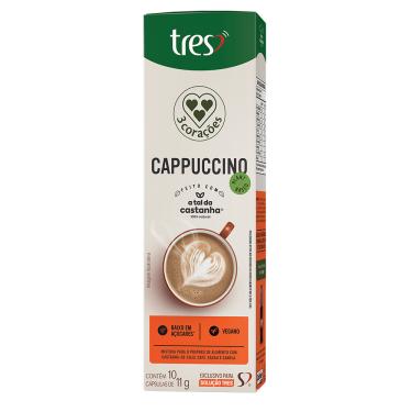 Imagem de Cápsula de Cappuccino Vegetal TRES 3 Corações