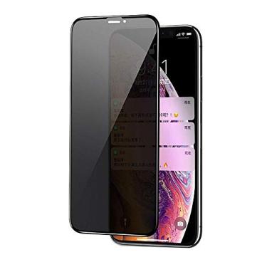 Imagem de 3 peças de vidro protetor antiespião, para iPhone 11 Pro MAX 6 6s 7 8 Plus X XR XS MAX SE 2020 película de privacidade para iPhone XS