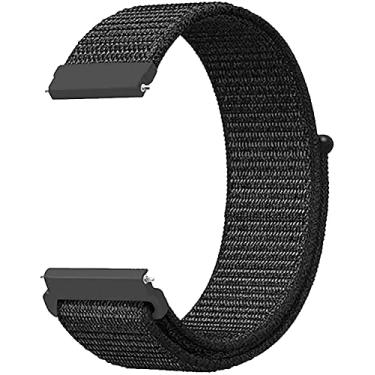 Imagem de Hoopyeecase 20mm Quick Release Pulseiras de relógio Compatível para Samsung Galaxy Watch 42mm/Samsung Active 2 44mm 40mm/Gear S2 Classic/Garmin Vivoactive 3 Nylon Substituição Correia Esportiva