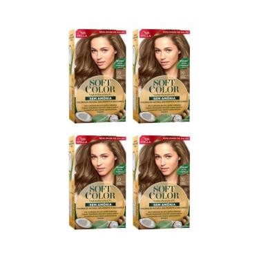 Imagem de Coloraçao Soft Color 70 Louro Natural-Kit C/4Un