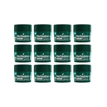 Imagem de Desodorante Creme Herbíssimo 55G Tradicional - Kit Com 12Un