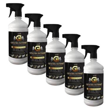 Imagem de Cera Líquida Cristalizadora Automotiva Golden Intense kit 5L