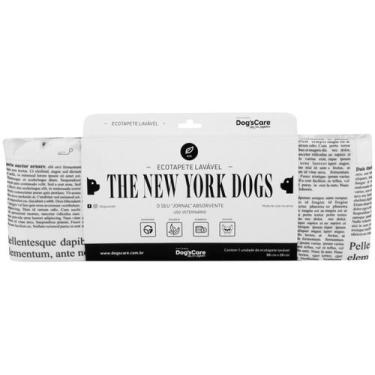 Imagem de Tapete Higiênico Lavável Dogs Care - The New York Dogs 88X58cm
