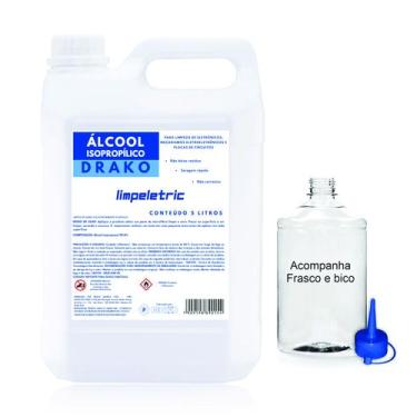 Imagem de Álcool Isopropílico 5 Litros Limpeza Eletronica, Placas, Circuitos Lim