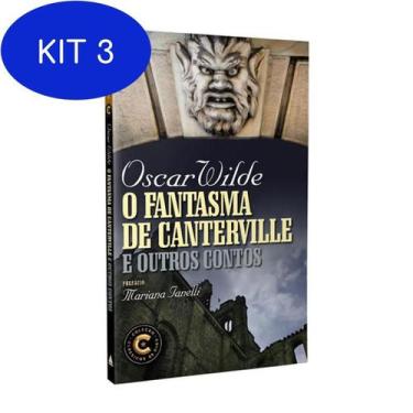 Imagem de Kit 3 Livro O Fantasma De Canterville E Outros Contos - Ediouro