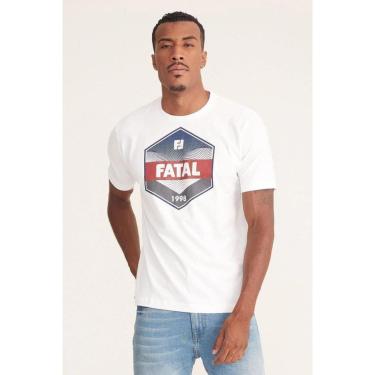 Imagem de Camiseta Fatal Surf Regular Logo Silk Cotton 1998 Hexagon-Masculino