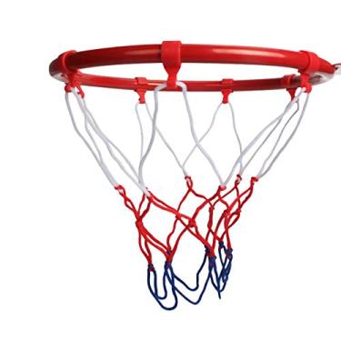 Imagem de Cesta de basquete infantil, Dream Travel cesta de basquete montada na parede, cesta de basquete para uso interno e externo (25 cm)