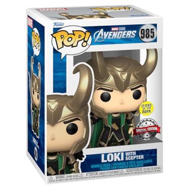 Imagem de Funko Pop 985 Loki W/Scepter Marvel Exclusive