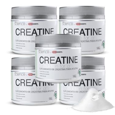 Imagem de Kit 5X Creatine Suplemento Alimentar Pro Corps 100g Creatina Monohidratada Sem Sabor