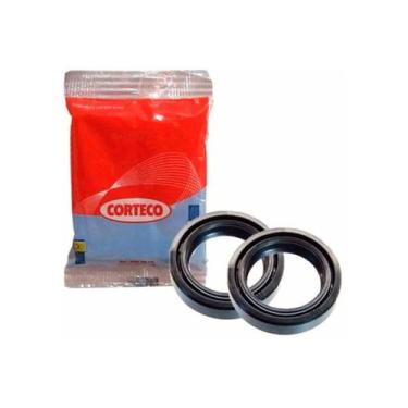 Imagem de Par Retentor Bengala Ybr 125 Factor 125 fazer 150 suzuki yes - CORTECO