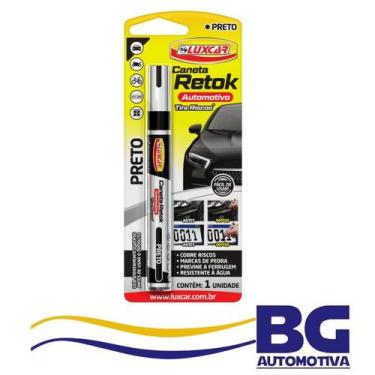 Imagem de Caneta Retok Tira Riscos Luxcar, Preto