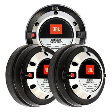 Imagem de 3 Driver Jbl Selenium D450 Trio Fenólico 300w Rms Corneta