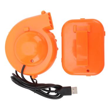Imagem de Mini Ventilador Soprador de 6V, para Fantasia de Dinossauro Inflável, Boneca, Cabeça de Mascote, Roupas de Jogo, Com Cabeça USB e Caixa de Bateria, Melhor Presente para Várias
