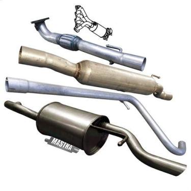 Imagem de Escapamento Completo Vw Gol 1.0 8v G5 G6 2013 A 2021 - ScapJá