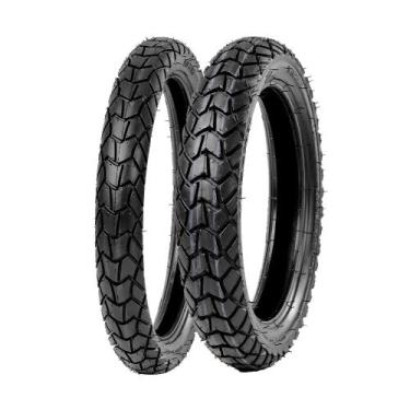 Imagem de Jogo Pneus de Moto Maggion Viper 90/90-19 52T + 110/90-17 60T TT, 5 an