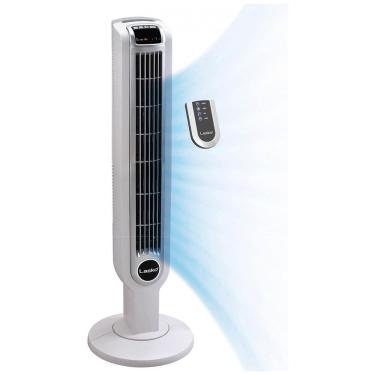Imagem de Ventilador de Torre 3 Velocidades, com Controle Remoto e Display LED, Silencioso, 110V 36W, LASKO 2510, Branco