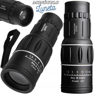 Imagem de Monóculo Luneta Com Zoom 16x Profissional Campo Visão Aberta - Cumaru,