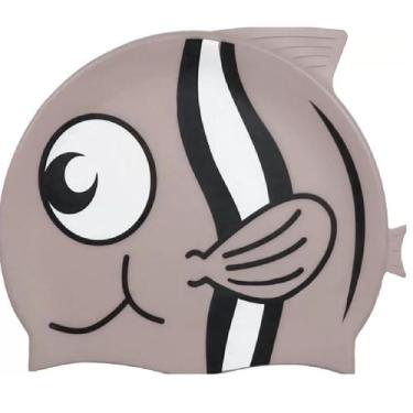 Imagem de Touca De Natação MBfit - Infantil, Unico, Cinza claro