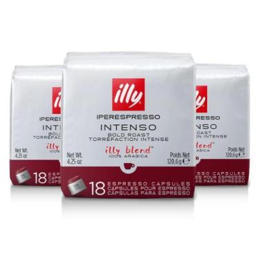 Imagem de 54 Cápsulas, Café Illy Blend, Intenso Illy Iperespresso - Illy café