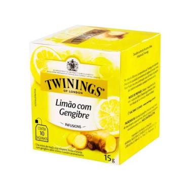 Imagem de Chá limão com gengibre em sachê Twinings