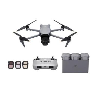 Imagem de Drone DJI Air 3S Fly More Combo Sem tela - DJI055 