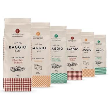 Imagem de Café Aromatizado, Café Em Pó Baggio, 6 Pacotes, 1.500G - Baggio Cafe