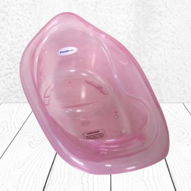 Imagem de Banheira de bebê Válvula Escape Água BPA resistente infantil - Plastbr