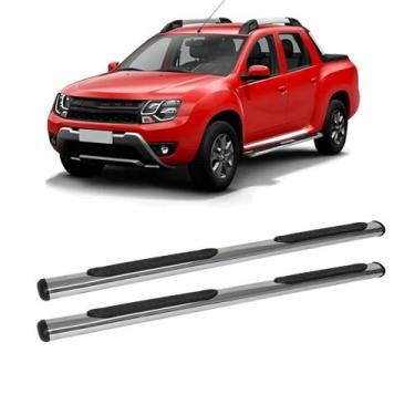 Imagem de Estribo Duster Oroch Dynamique 2016 Cromado Oblongo - CCF