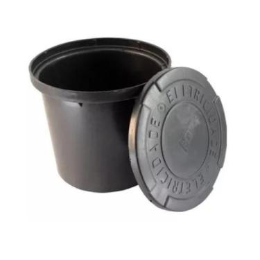 Imagem de Caixa Inspeção Aterramento Cônica Pvc C Tampa 230X200X180 - TAF