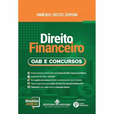 Imagem de Direito Financeiro - OAB e Concursos - Editora Mizuno