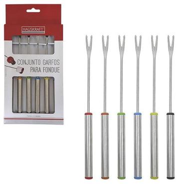 Imagem de Conjunto De Garfos Para Fondue Aperitivos C/ 6 Unidades - HAUSKRAFT, P