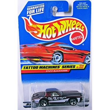 Imagem de Hot Wheels Tattoo Machines #3 Stutz Blackhawk #687 Purple Car 1:64 Scale - Carro de Luxo Portátil - Metal - Colecionadores e Crianças - Unissex - 3 Anos+