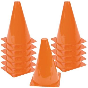 Imagem de Cones de trânsito laranja (1 dz)