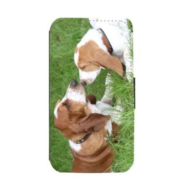 Imagem de Rikki Knight Capa carteira flip para Galaxy S3 Basset Hound Puppies para Galaxy S3