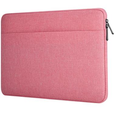 Imagem de HEDUGO Capa para laptop com bolso acessório acolchoado bolsa de transporte para computador de 15,6 polegadas compatível com HP Dell Asus Acer capa protetora para laptop para Chromebook/notebook/tablet