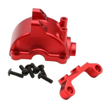 Imagem de YIJU 1:10 RC Car Gearbox Cover Upgrade Modificação Diferencial Habitação Shell Braço Estabilizador para TT02 RC Hobby Car DIY Acessório, Vermelho